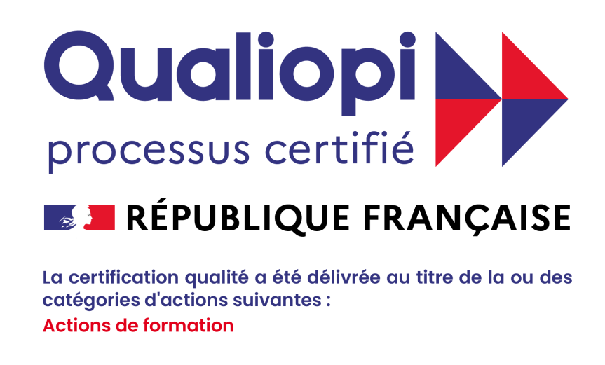 Logo Qualiopi certification qualité